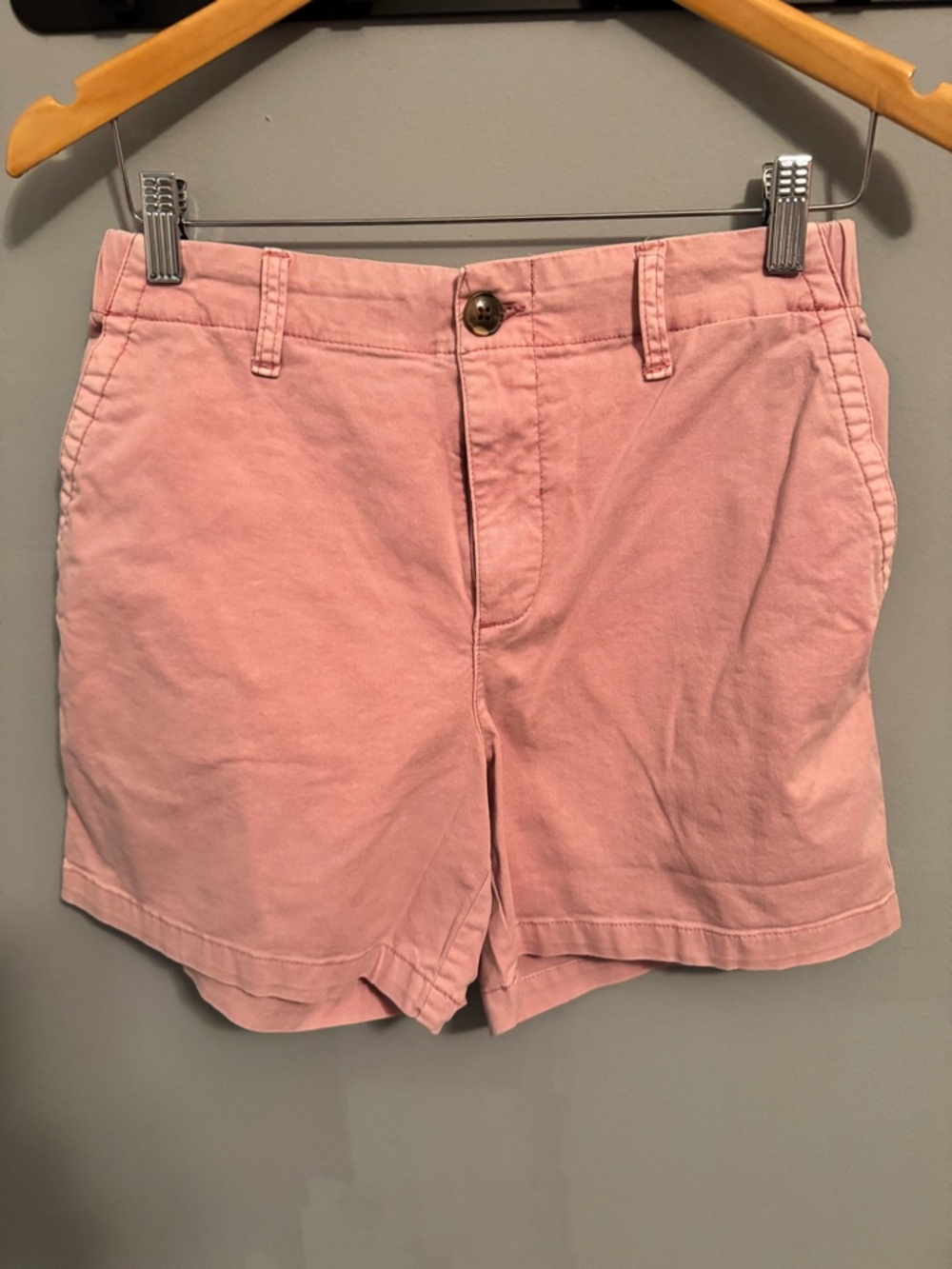 Old Navy Pink Cotton Casual Bermuda Shorts